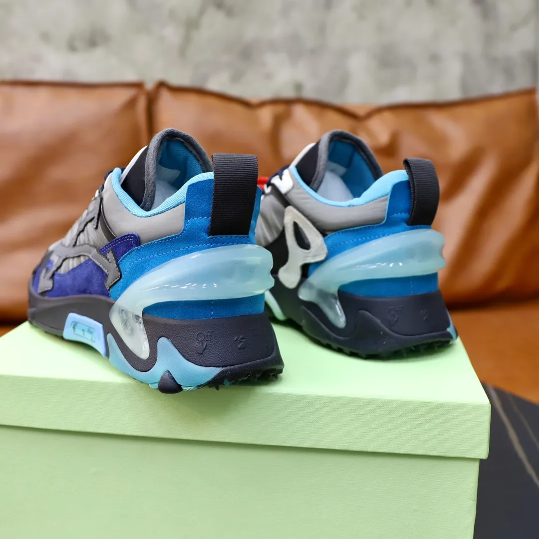 Men's shoes: 330💶[off-white]👫 Original one-to-one replica, high-end quality🥳The latest model has not been listed on the official website yet, the top version. Fabric: Imported open-edge beaded laminated leather Lining: Imported breathable mesh Outsole: Original foam soft, light and wear-resistant Imported TPU combination sole Male 38-44 (customized at 45)
